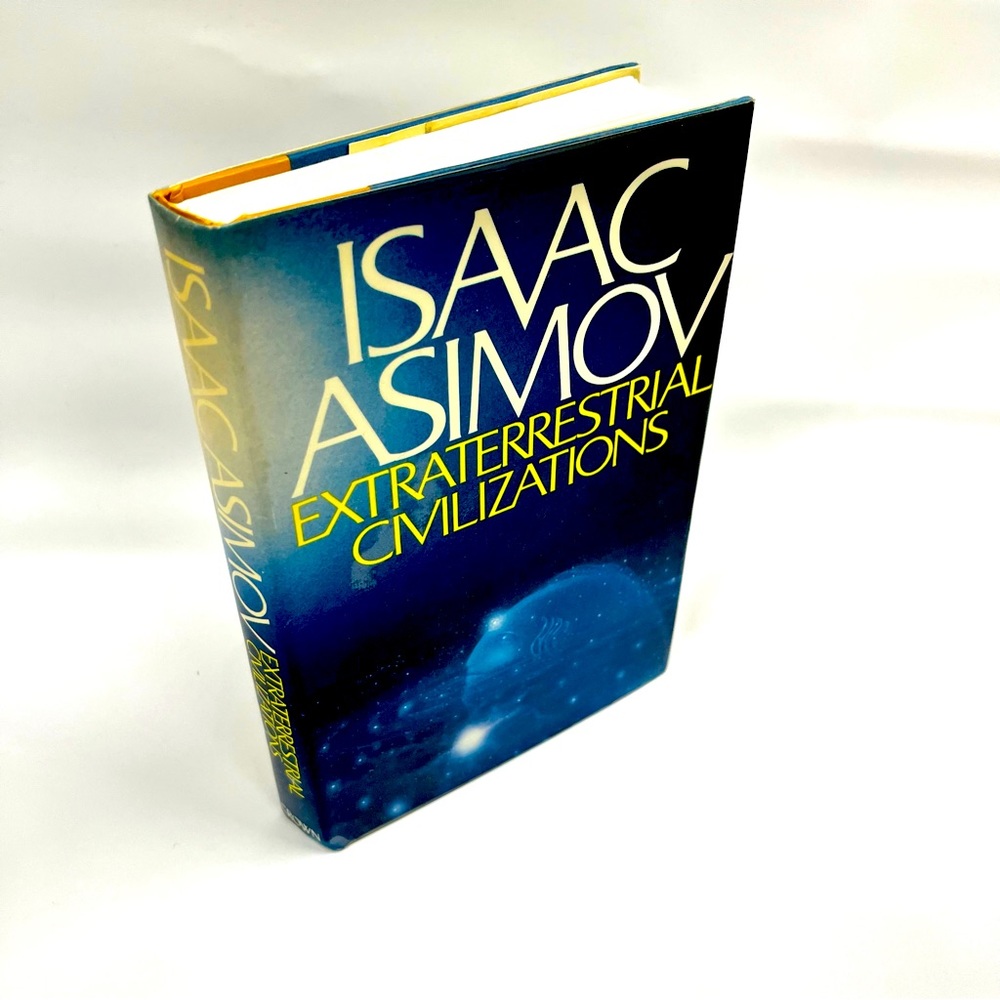 Rare Vintage Book by Isaac Asimov “Extraterrestrial Civilizations”